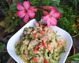 Foto langkah ke 3 dari resep Tumis pare xtra pedas.