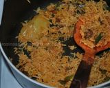 A picture of step 11 of Persian Loobia Polo (Green Bean Rice With Minced Beef) لوبیا پلو با گوشت چرخ کرده.