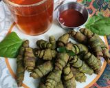 A picture of step 11 of Palak Aata Namkin.
