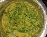 A picture of step 4 of Palak Pakoda.
