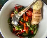 Foto langkah ke 3 dari resep Cumi Asin Pete.