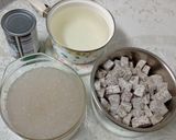 A picture of step 4 of Taro Sago with Coconut Milk (Vegan).