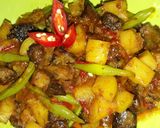 Foto langkah ke 6 dari resep Sambal Goreng Ati Kentang.