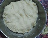 A picture of step 1 of Tikki chaat.