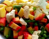 A picture of step 1 of Mix Veg Sabzi.