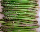 A picture of step 2 of My Italian style Asparagus. 😚.