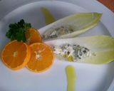 Foto del paso 8 de la receta: Barquitas de roquefort con aroma de mandarina 