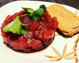 Foto del paso 3 de la receta: Cena oriental (tataki, tartar de atún y gyozas)