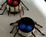 A picture of step 16 of "Spooky Halloween Spider Cupcakes"🧁🕷️.