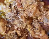 A picture of step 3 of Karhae dahi bara masala.