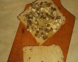 A picture of step 3 of Layered Lentils.