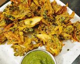 चौलाई आलू,प्याज पकौड़े ( cholai aloo pya रेसिपी चरण 3 फोटो