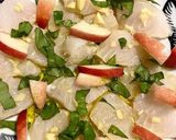 Une image de l'étape 2 de Carpaccio de lingue,pesto d’Alsace.