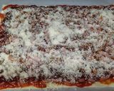 Foto del paso 5 de la receta Pizza barbacoa con salchichas