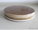 Foto del paso 4 de la receta: Cheesecake de dulce de leche sin horno (con y sin Thermomix)