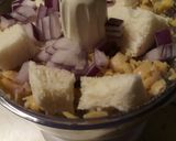 A picture of step 1 of Chickpea burger alla Fluffy.