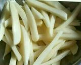 A picture of step 2 of #Tiffin box French 🍟.