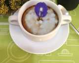Foto langkah ke 5 dari resep Bubur Sumsum Bunga Telang.