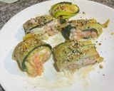 Foto del paso 5 de la receta: Roll de Calabacín (zucchini) relleno de Salmón