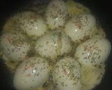 Foto del paso 4 de la receta: Nueva forma de hacer huevos duros con queso y salchichas