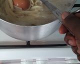 A picture of step 2 of Fried spaghetti.