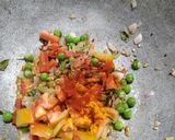 A picture of step 4 of Vermicelli upma.