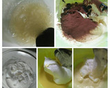 Foto langkah ke 3 dari resep Swiss roll jerapah.