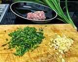 Hình bước làm 1 của món Thịt nướng rau thơm