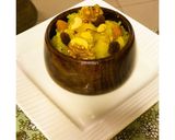 A picture of step 4 of Kesari Bhath or Saffron Halwa: Karnataka Special.