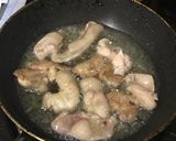 Foto langkah ke 3 dari resep Amakarai Tori Kawa (Kulit Ayam Pedas Manis) -Keto.