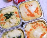 Foto langkah ke 4 dari resep Nasi Kukus Aneka Topping Untuk Toddler.