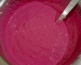 A picture of step 2 of Beetroot Uttapam.