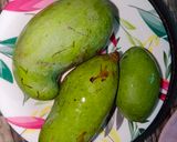 A picture of step 1 of Aam Panna.