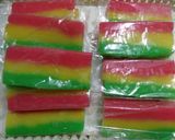 Foto langkah ke 10 dari resep Es Kue Pelangi (Es Gabus Hun Kwee).