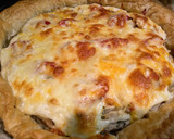 Foto del paso 2 de la receta: Pizza de hojaldre con champiñones y tomate