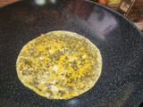 Omelette de queso muzarella y verduras