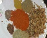 A picture of step 3 of Chicken Qorma.