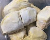 Hình bước làm 2 của món Xôi Đậu Xanh Sầu Riêng Phiên Bản Onigiri