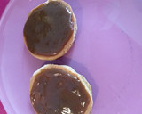 Foto del paso 5 de la receta: Dorayakis integrales rellenos de mermelada de café