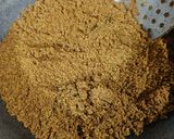 A picture of step 6 of Moong daal Panjeeri.