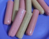 Foto langkah ke 3 dari resep Corndog mini.