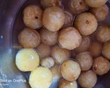 A picture of step 2 of Amla/Gooseberry Murabba.