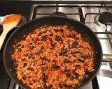 A picture of step 2 of Pork enchiladas.