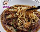 Foto langkah ke 9 dari resep Lomie Selatpanjang Vegan alaMetut 👩‍🍳.