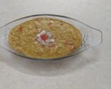A picture of step 3 of Veg masala magic oats.