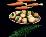 A picture of step 6 of Semolina Carrot Appe.