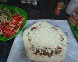 صورة لخطوة 7 من وصفة البيتزا زي المطاعم 😋