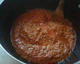 Une image de l'étape 2 de Speghitti avec sauce bolognaise.