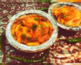 A picture of step 3 of Kachalu (Spicy and Tangy Potatoes).