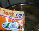 Foto del paso 5 de la receta: Arroz con cerdo, zanahoria y papa